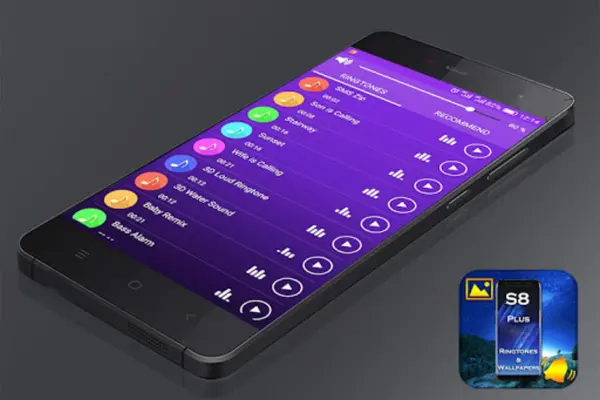 S8 Ringtones & Live Wallpapers android App screenshot 0